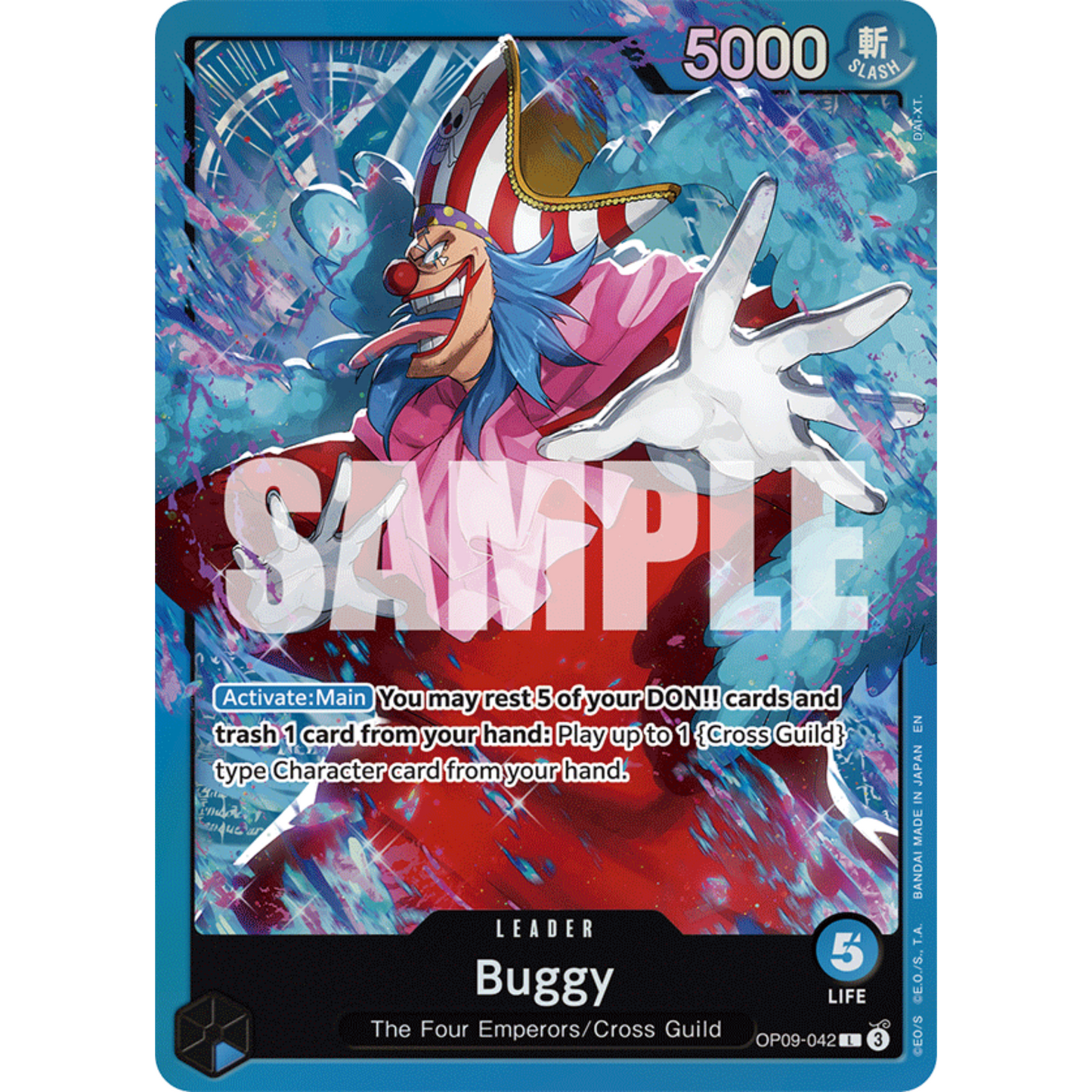 One Piece: Starter Deck (Blue) Buggy (ST25)