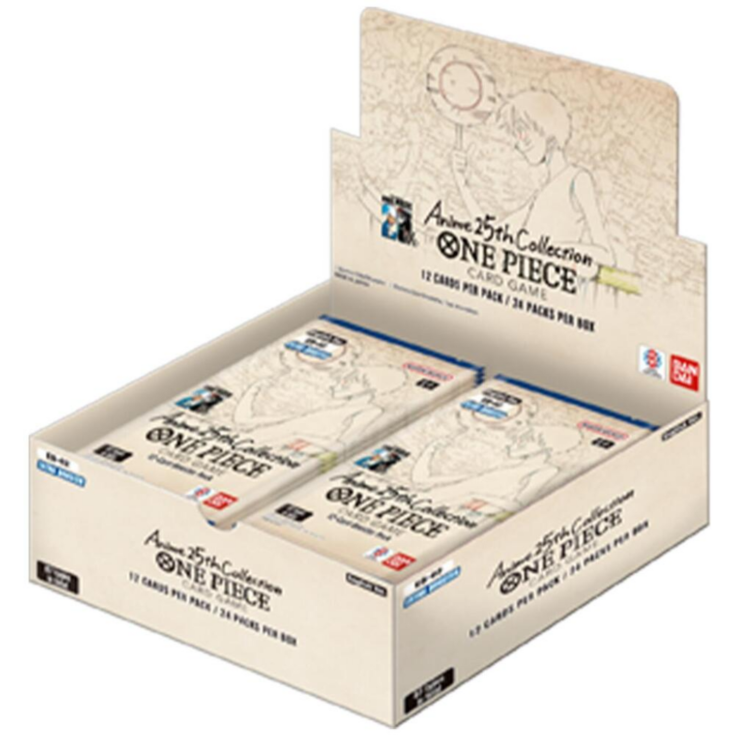 One Piece: 25th Anniversary Anime Booster Box