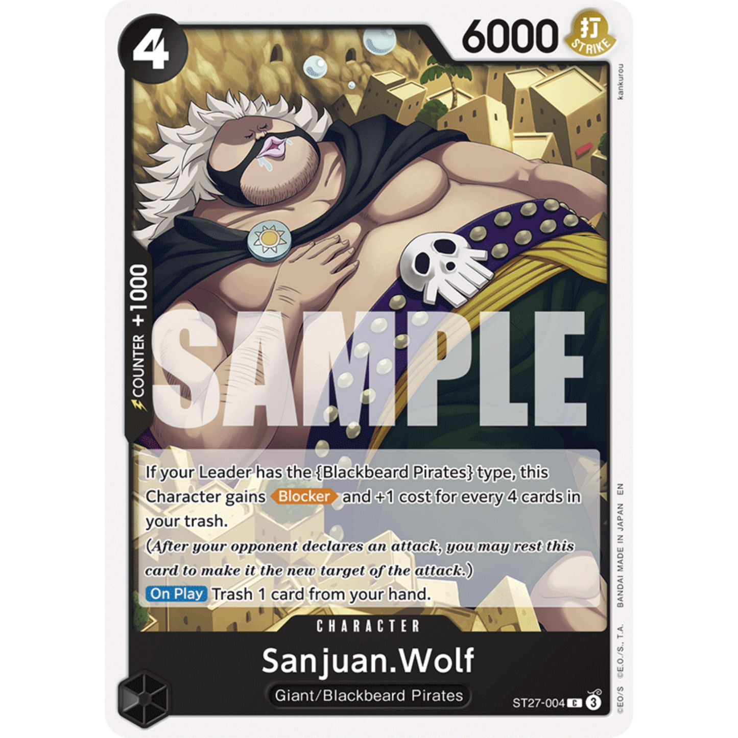 One Piece: Starter Deck (Black) Marshall.D.Teach (ST27)