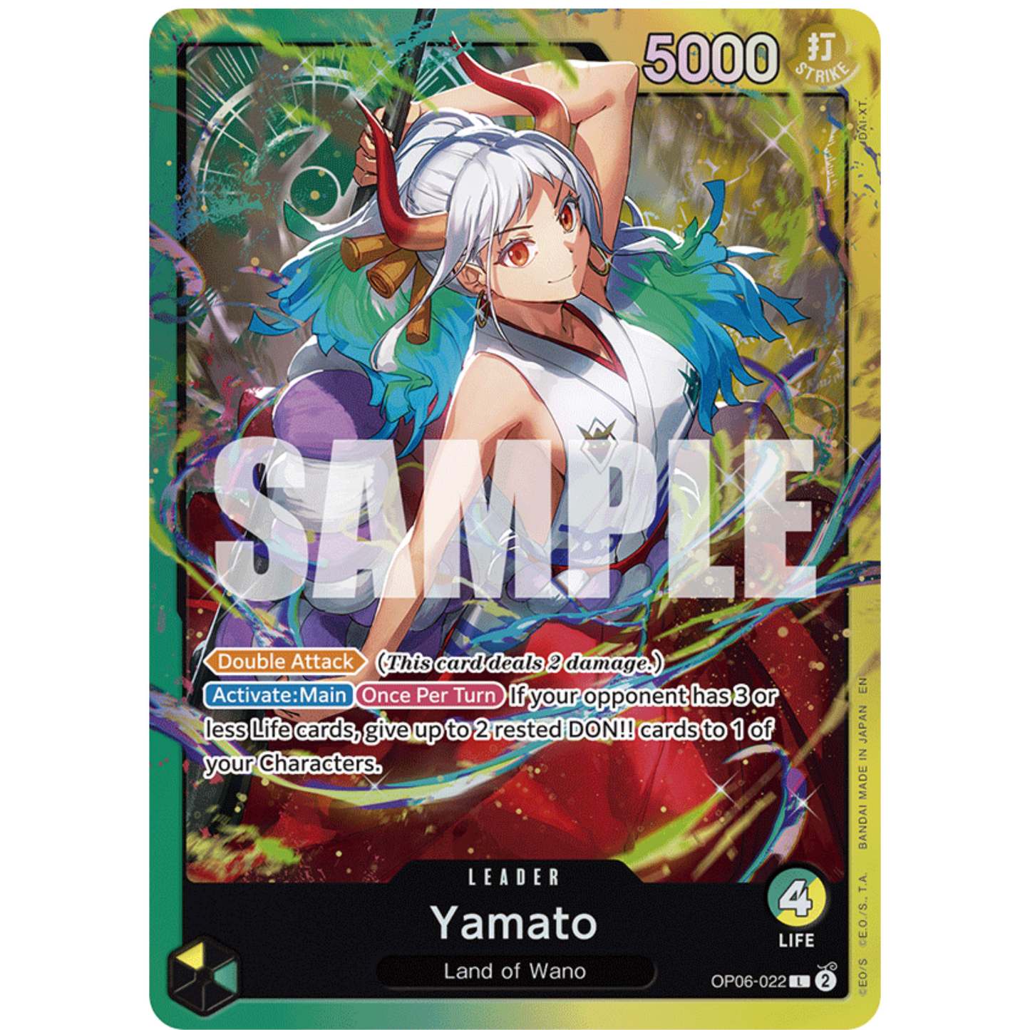 One Piece: Starter Deck (Green/Yellow) Yamato (ST28)