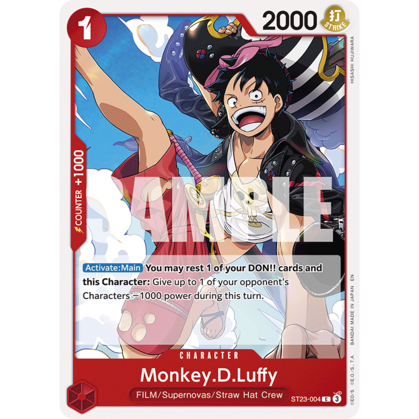 One Piece: Starter Deck (Red) Shanks (ST23)