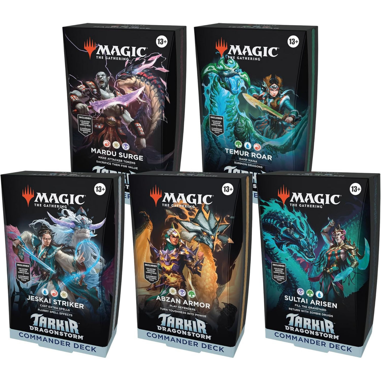 MTG: Tarkir DragonStorm Commander Deck - (5ct)