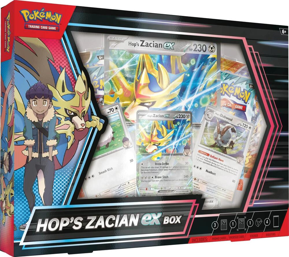 Journey Together Hop's Zacian EX Box