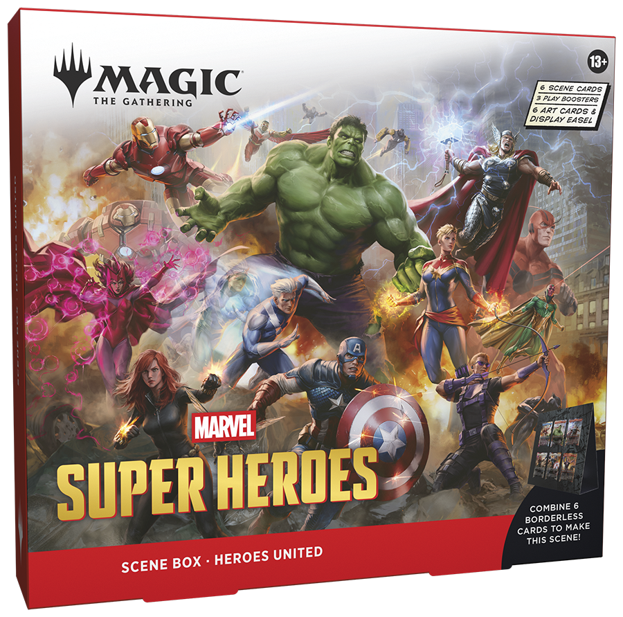 Marvel Super Heroes Heroes United Scene Box
