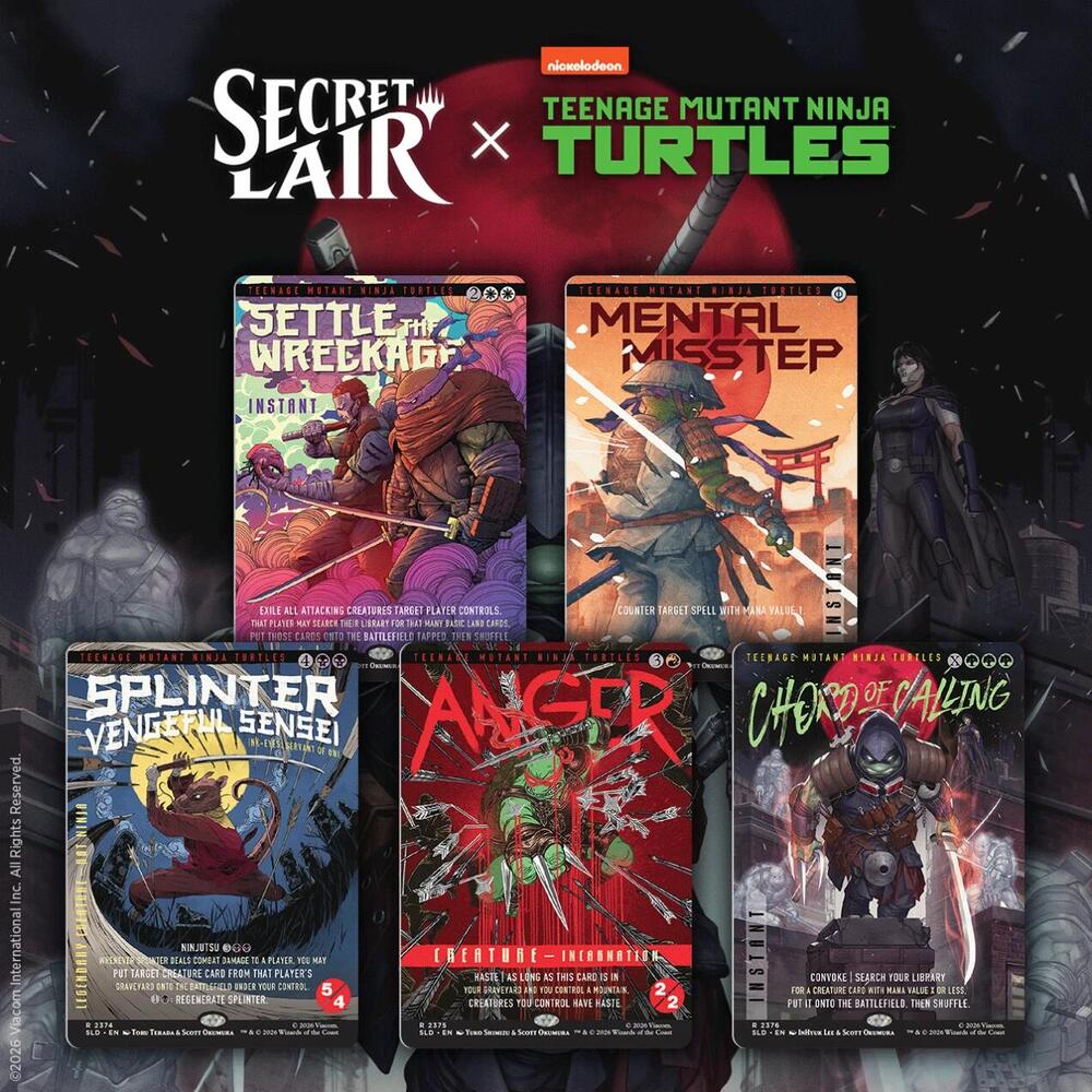 Secret Lair Drop: Secret Lair x Teenage Mutant Ninja Turtles: The Last Ronin