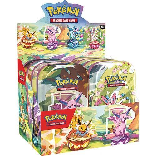 Prismatic Evolutions Mini Tin (Display)