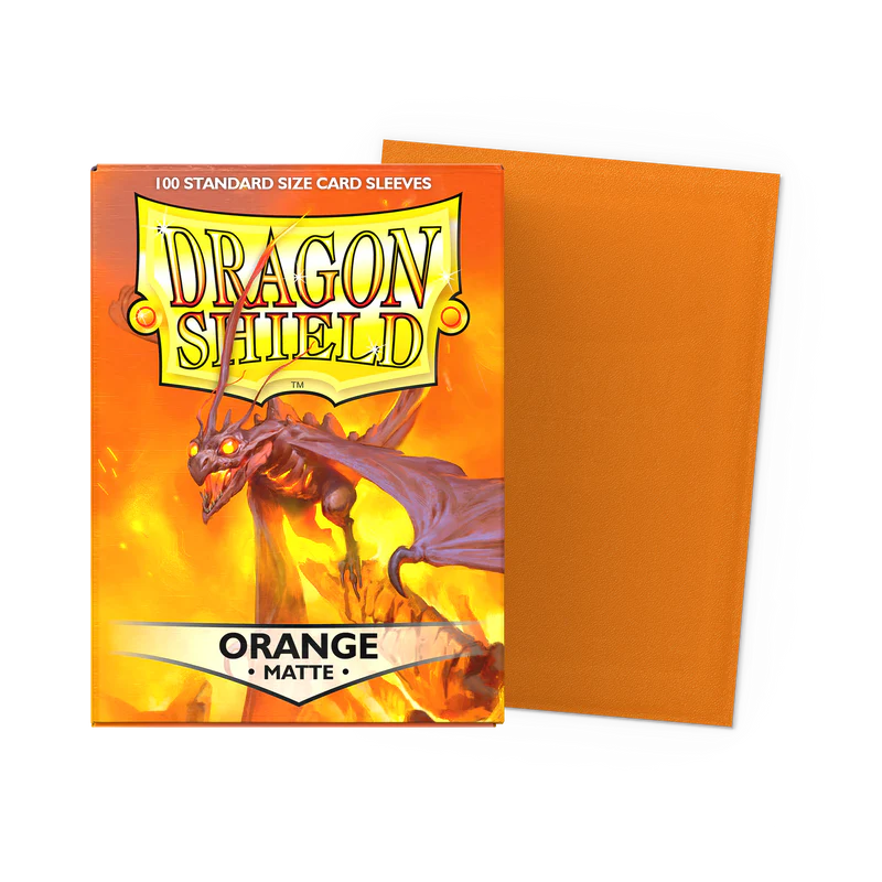 Dragon Shield - Orange Matte