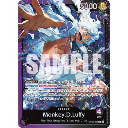 One Piece: Starter Deck (Purple/Black) Money.D.Luffy (ST26)