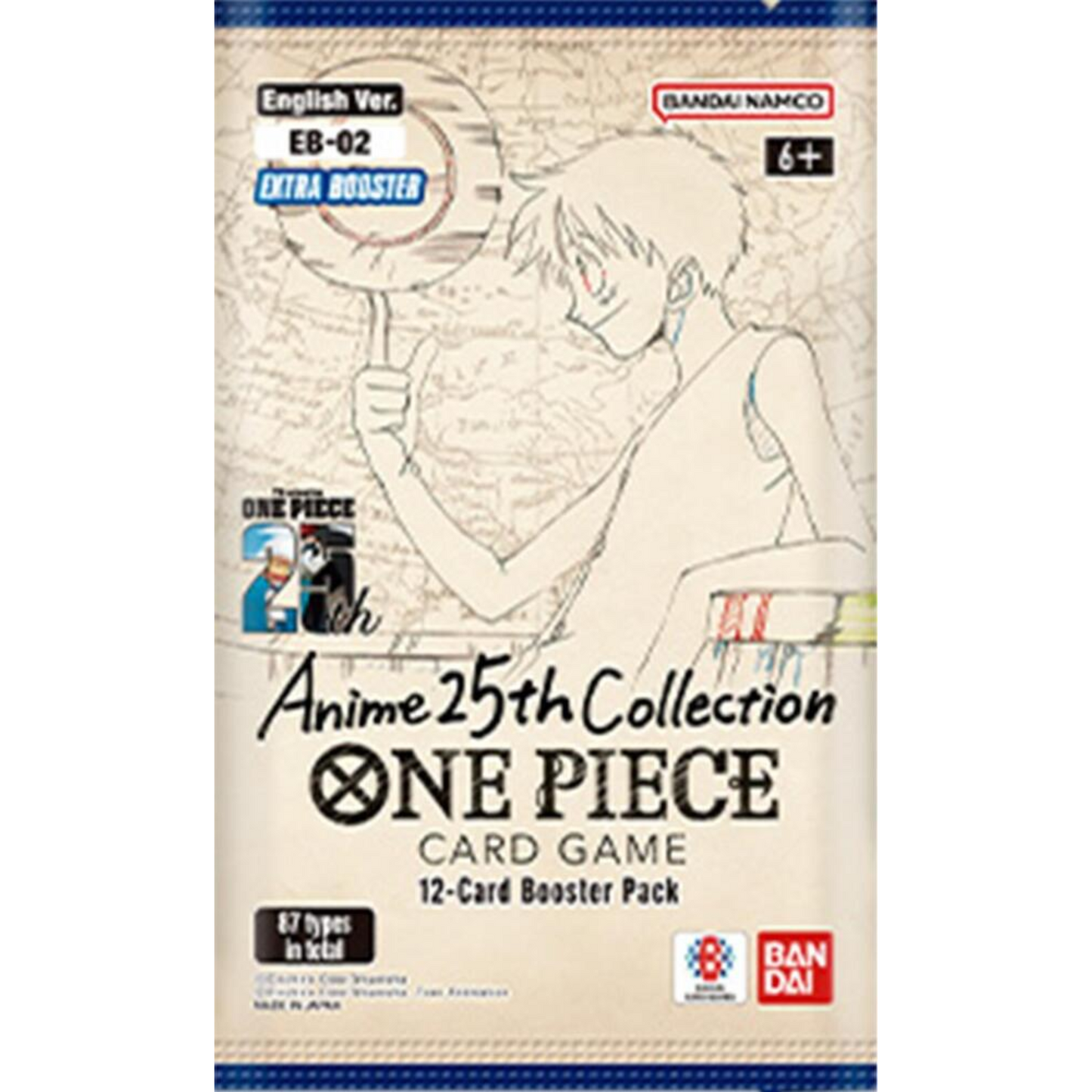One Piece: 25th Anniversary Anime Booster