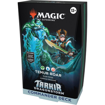 MTG: Tarkir DragonStorm Commander Deck - Temur Roar
