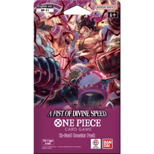 One Piece: A Fist of Divine Speed Sleeved Booster