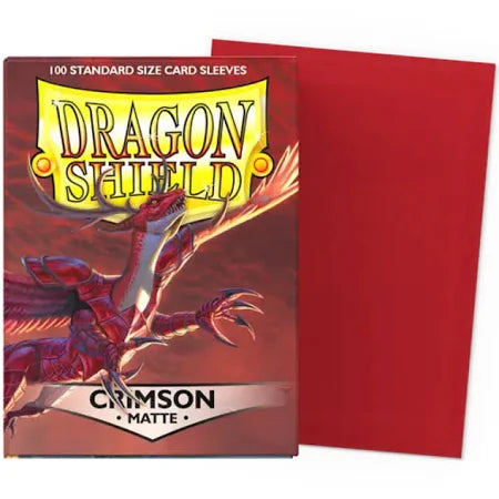 Dragon Shield - Crimson Matte