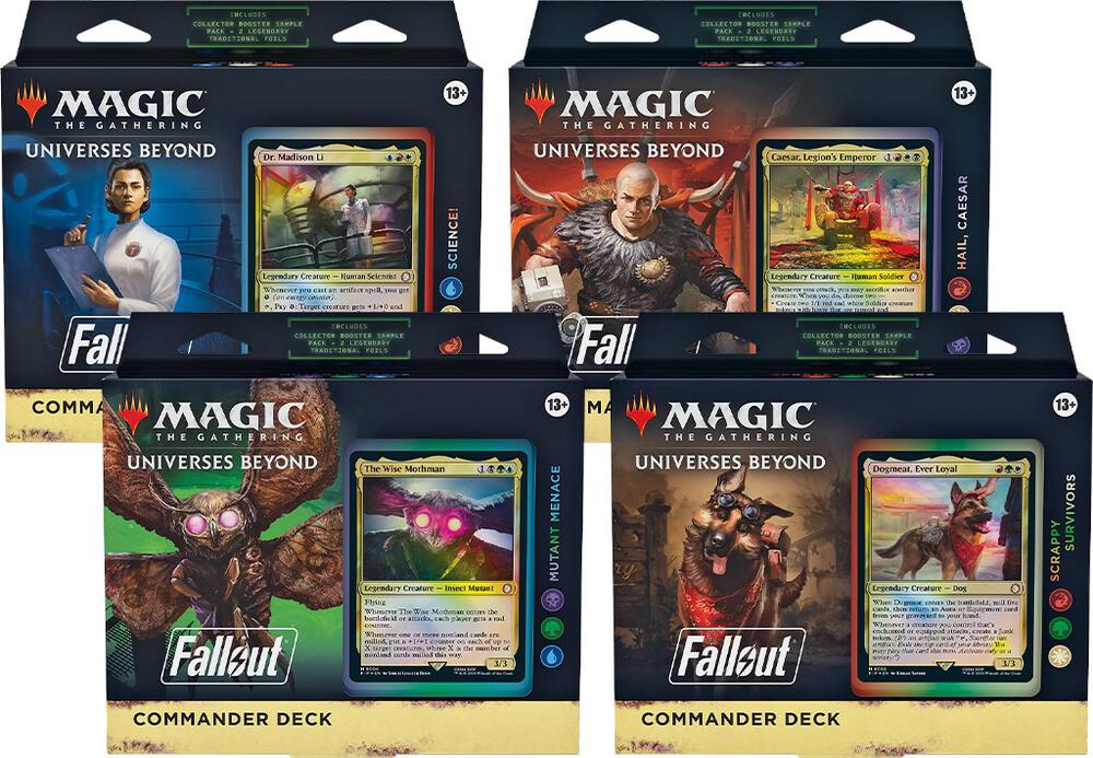 Magic - Fallout Commander Decks