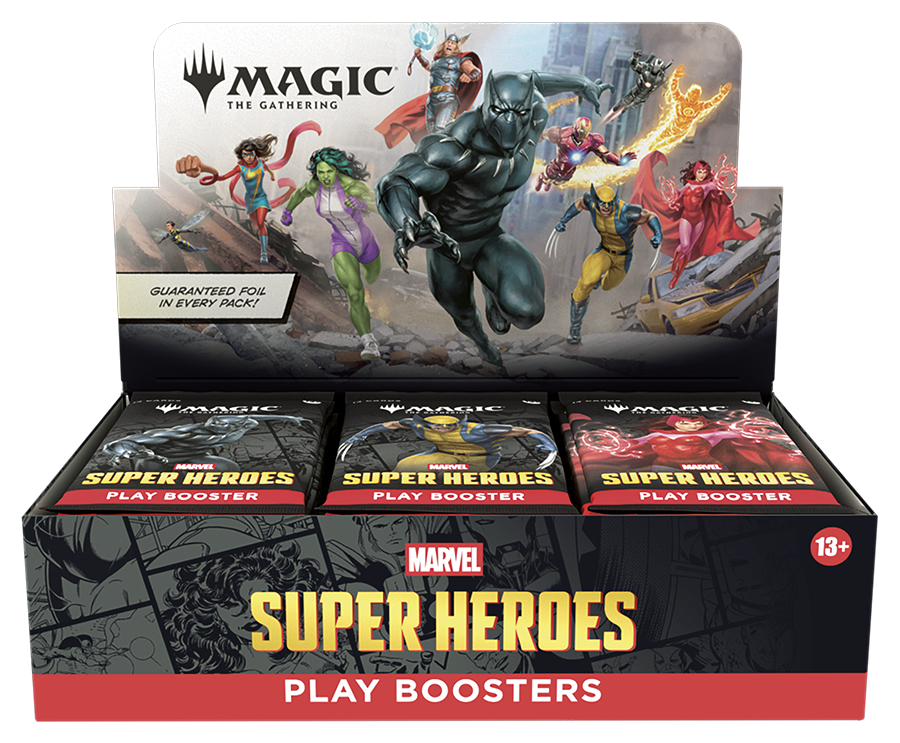 Marvel Super Heroes Play Booster Box