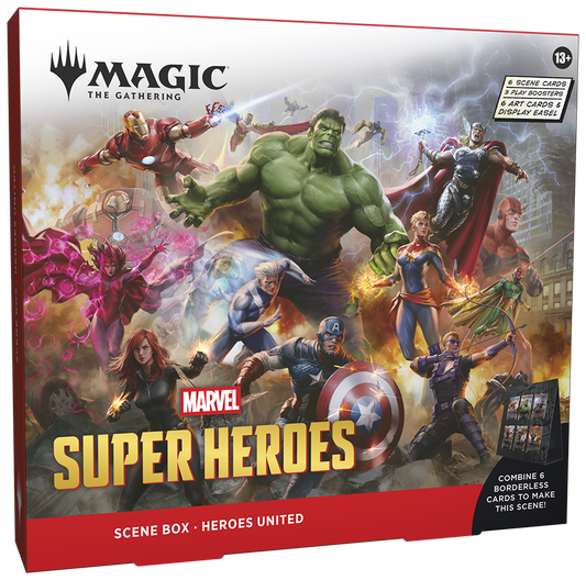 Marvel Super Heroes Heroes United Scene Box