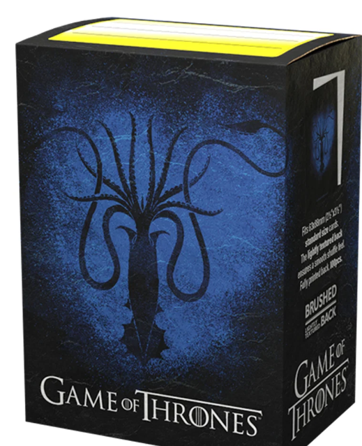 Dragon Shield - House Greyjoy Brushed Back Sleeves