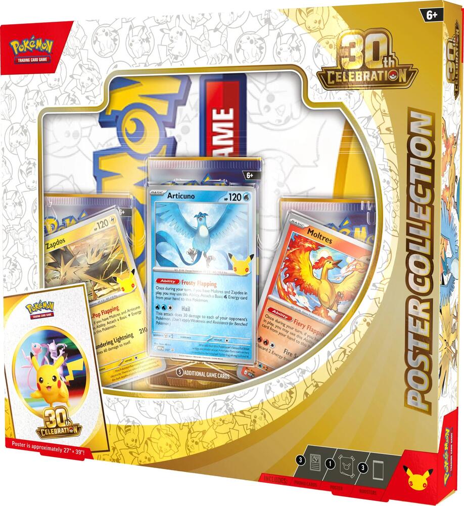 Pokemon- 30th Celebration Poster Collection