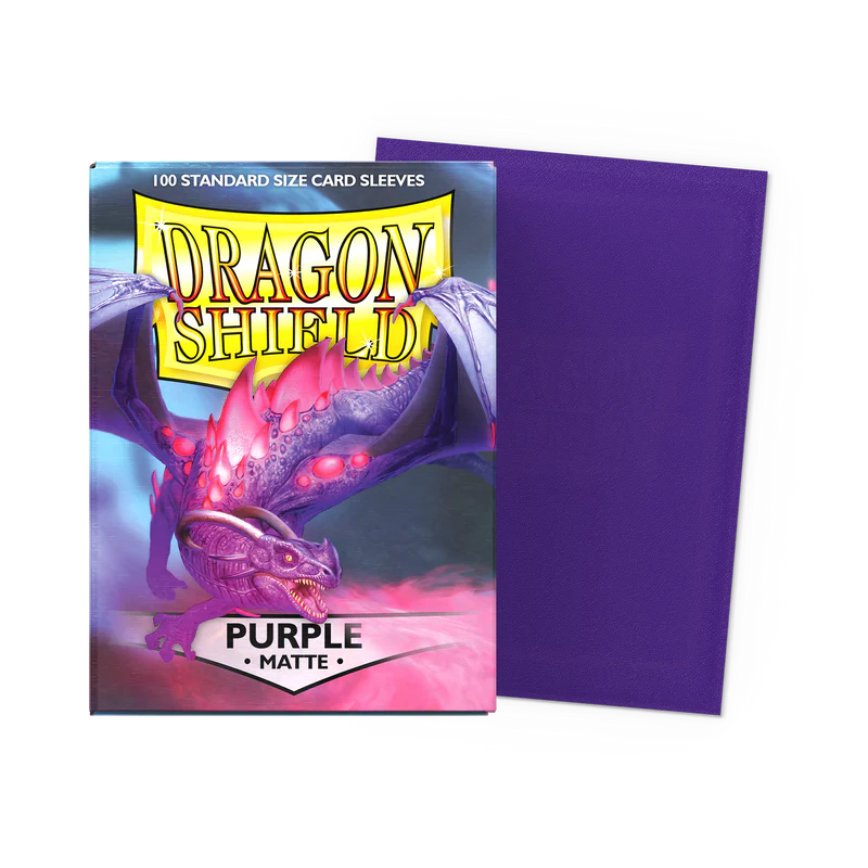 Dragon Shield - Purple Matte