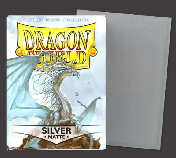 Dragon Shield - Silver Matte